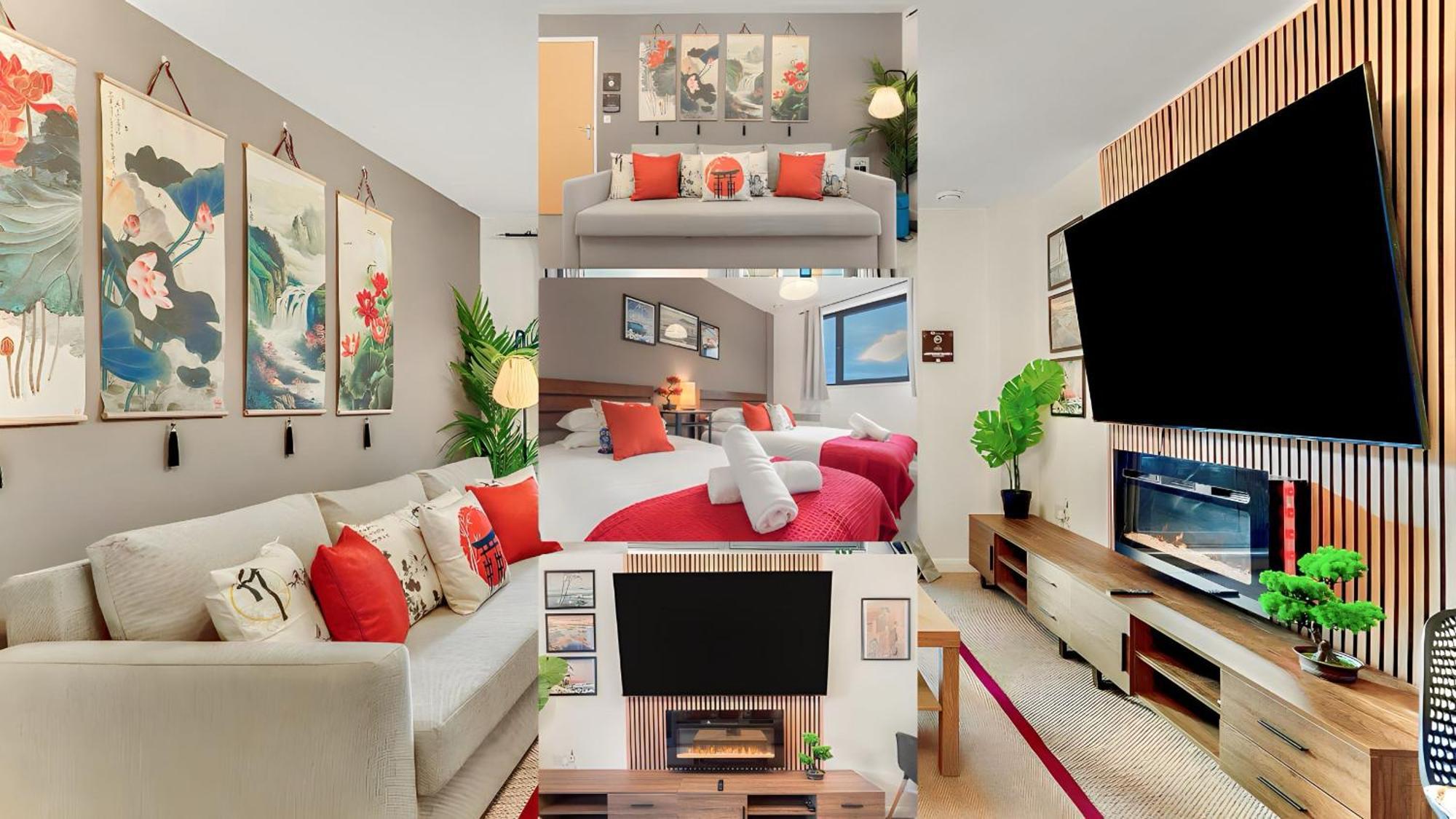 ברמינגהאם Japanese Suite 2Bed 2Bath, Free Park, Netfix, 75 Inch Tv, Games - City Centre- Maihom מראה חיצוני תמונה