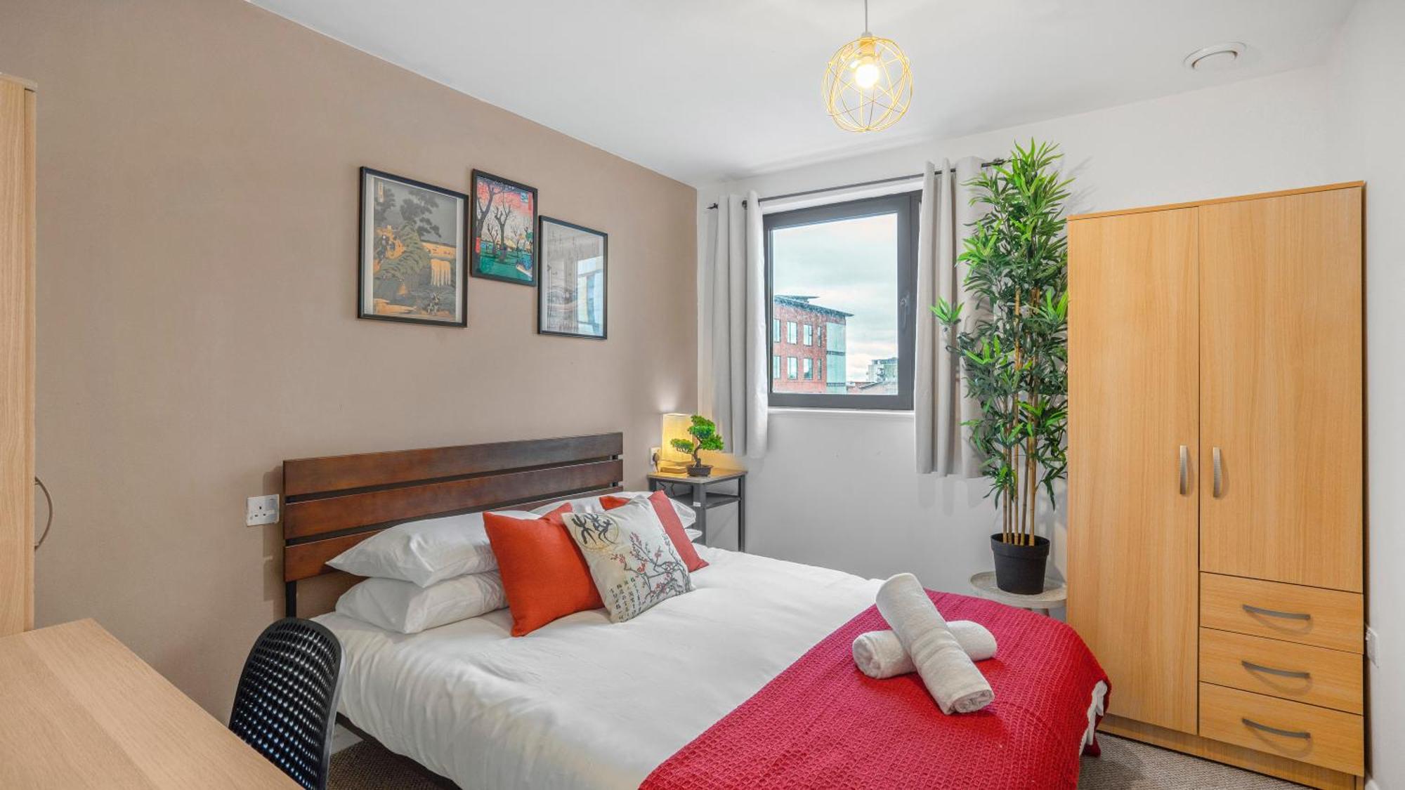 ברמינגהאם Japanese Suite 2Bed 2Bath, Free Park, Netfix, 75 Inch Tv, Games - City Centre- Maihom מראה חיצוני תמונה